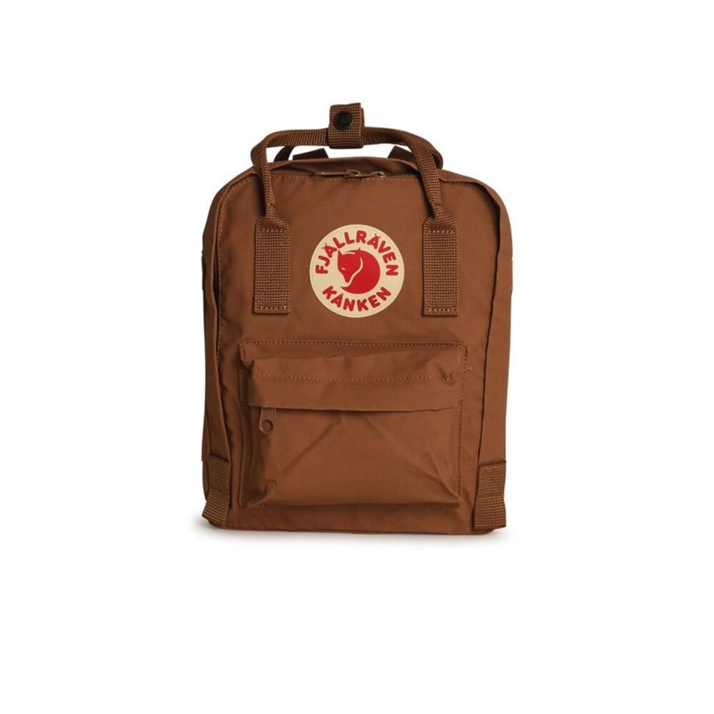 Fjällräven 'Kanken' Mini Backpack In Brown Vinylon Women